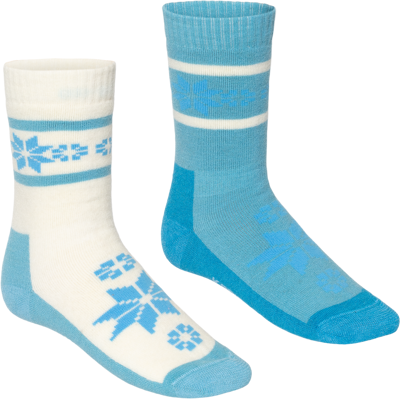 Kari Traa Women's Rusa Wool Sock 2-pack Ocean 39-41 Kari Traa Women's Rusa Wool Sock 2-pack Ocean 39-41