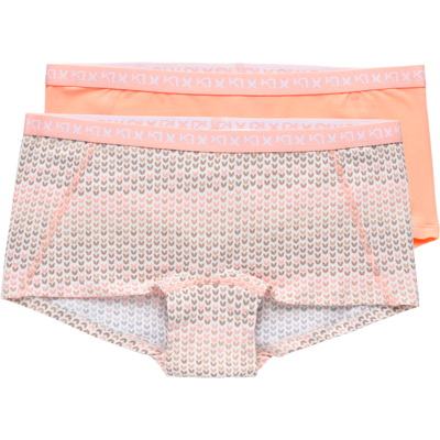 Kari Traa Women's Tina Hipster 2-pack Peach Bloom M Kari Traa Women's Tina Hipster 2-pack Peach Bloom M
