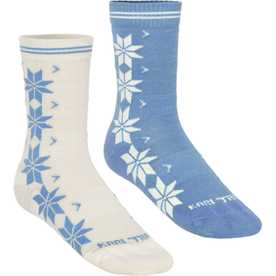 Kari Traa Women's Vinst Sock 2-pack Ocean 36-38 Kari Traa Women's Vinst Sock 2-pack Ocean 36-38
