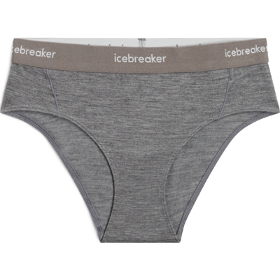Icebreaker Women's 125 Cool-Lite Sprite Hipster Gritstone Hthr-013 XS Icebreaker Women's 125 Cool-Lite Sprite Hipster Gritstone Hthr-013 XS
