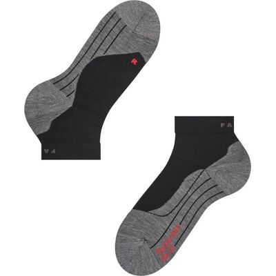 Falke Women's RU4 Short Running Socks Black-Mix 39-40 Falke Women's RU4 Short Running Socks Black-Mix 39-40