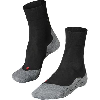 Falke Women's RU4 Wool Running Socks Black-Mix 39-40 Falke Women's RU4 Wool Running Socks Black-Mix 39-40