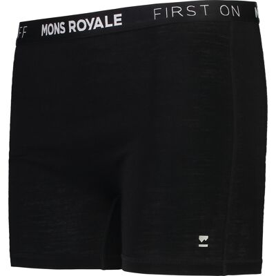 Mons Royale Women's Hannah Hot Pant Black L Mons Royale Women's Hannah Hot Pant Black L