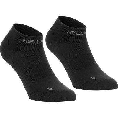 Hellner Running Low Sock 2-P Black Beauty 36-39 Hellner Running Low Sock 2-P Black Beauty 36-39