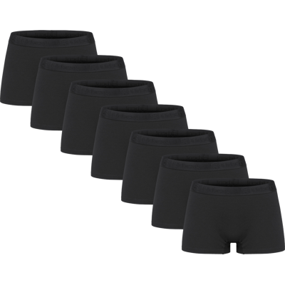 Urberg Women's Bamboo Boxers 7-Pack Black Beauty XS Urberg Women's Bamboo Boxers 7-Pack Black Beauty XS