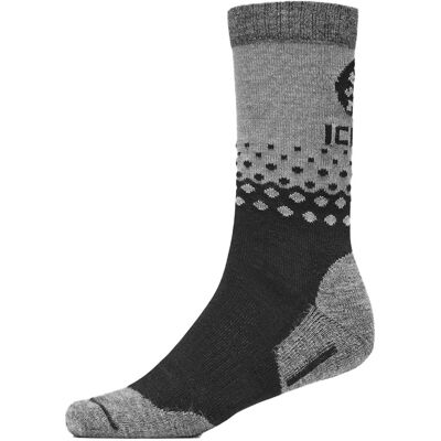 Icebug Warm Wool Sock Black/Grey 40-42 Icebug Warm Wool Sock Black/Grey 40-42