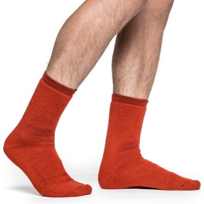 Woolpower Socks 400 Autumn Red 36-39 Woolpower Socks 400 Autumn Red 36-39