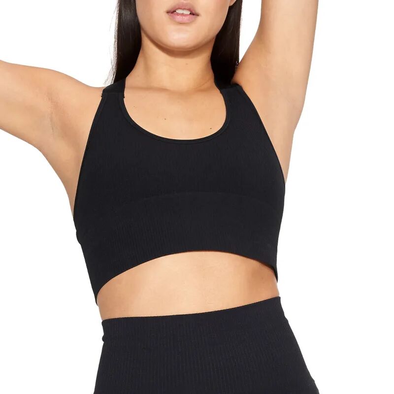 Röhnisch Seamless Rib Sportsbra Sort