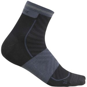 Icebreaker Men Merino Run+ Ultralight Mini Black/Graphite 42-44, Black/Graphite