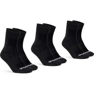 Gripgrab Lightweight SL Summer Socks 3-Pack Black S (38-41), Black