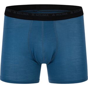 Aclima Men's LightWool 140 Boxer Blue Fusion XS Aclima Men's LightWool 140 Boxer Blue Fusion XS