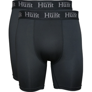 Avignon Men's AFTER Hunt Boxer Long 2-pack Basic Black M Avignon Men's AFTER Hunt Boxer Long 2-pack Basic Black M