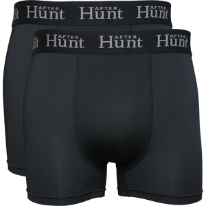 Avignon Men's AFTER Hunt Boxer 2-pack Basic Black XL Avignon Men's AFTER Hunt Boxer 2-pack Basic Black XL