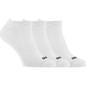 Bula Men's 3pk No Show Socks White 37/39 Bula Men's 3pk No Show Socks White 37/39