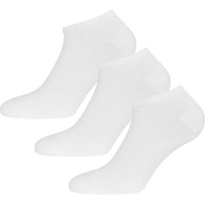 Urberg Bamboo Shaftless Sock 3-Pack Bright White 44-47 Urberg Bamboo Shaftless Sock 3-Pack Bright White 44-47