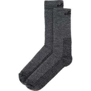 Lundhags Wool Terry Trekking Sock Mid Dark Grey Melange 40-42 Lundhags Wool Terry Trekking Sock Mid Dark Grey Melange 40-42