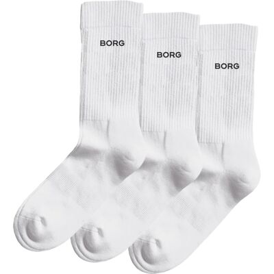Björn Borg Men's Essential Crew Sock 3p Multipack 1 39-42 Björn Borg Men's Essential Crew Sock 3p Multipack 1 39-42