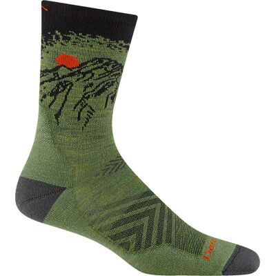 Darn Tough Men's Vert Micro Crew Ultra-Lightweight With Cushion Lichen L Darn Tough Men's Vert Micro Crew Ultra-Lightweight With Cushion Lichen L