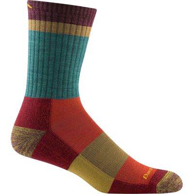 Darn Tough Men's Heady Stripe Micro Light Cushion Teal M Darn Tough Men's Heady Stripe Micro Light Cushion Teal M