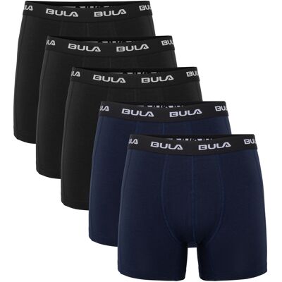 Bula Men's Frame 5pk Boxer Blue/navy S Bula Men's Frame 5pk Boxer Blue/navy S