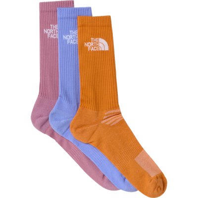 The North Face Multi Sport Cushion Crew Socks 3-Pack Periwinkle Glow/Dust Orange/Hush Lavender XS (35-37) The North Face Multi Sport Cushion Crew Socks 3-Pack Periwinkle Glow/Dust Orange/Hush Lavender XS (35-37)