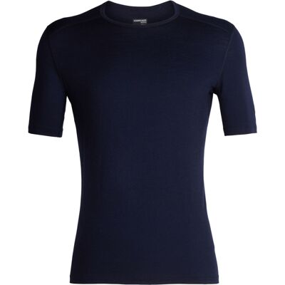 Icebreaker Men's 200 Oasis Short Sleeve Crewe Midnight Navy XL Icebreaker Men's 200 Oasis Short Sleeve Crewe Midnight Navy XL
