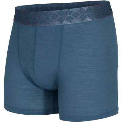 Gridarmor Men's Finse Merino Boxers Indian Teal XL Gridarmor Men's Finse Merino Boxers Indian Teal XL