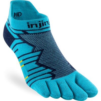 Injinji Men's Ultra Run No-Show Pacific Blue XL (47.5+) Injinji Men's Ultra Run No-Show Pacific Blue XL (47.5+)