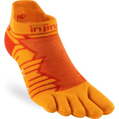 Injinji Men's Ultra Run No-Show Desert Orange S (37-40) Injinji Men's Ultra Run No-Show Desert Orange S (37-40)