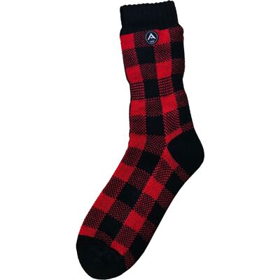 Avignon Unisex Heat Max Rutig Röd Red 39-45 Avignon Unisex Heat Max Rutig Röd Red 39-45
