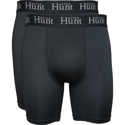 Avignon Men's AFTER Hunt Boxer Long 2-pack Basic Black XL Avignon Men's AFTER Hunt Boxer Long 2-pack Basic Black XL