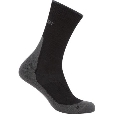 Icebreaker Men's Hike+ Light Crew Black/obsidian 47-49 Icebreaker Men's Hike+ Light Crew Black/obsidian 47-49