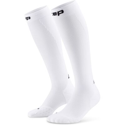CEP Men's Run Socks Tall 5.0 White 45-48 CEP Men's Run Socks Tall 5.0 White 45-48