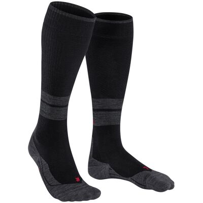 Falke Men's TK Compression Energy Trekking Knee-high Socks Black 39-42 W3 Falke Men's TK Compression Energy Trekking Knee-high Socks Black 39-42 W3