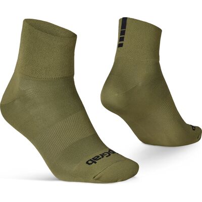 Gripgrab Lightweight SL Short Summer Socks Olive Green 35-38 Gripgrab Lightweight SL Short Summer Socks Olive Green 35-38