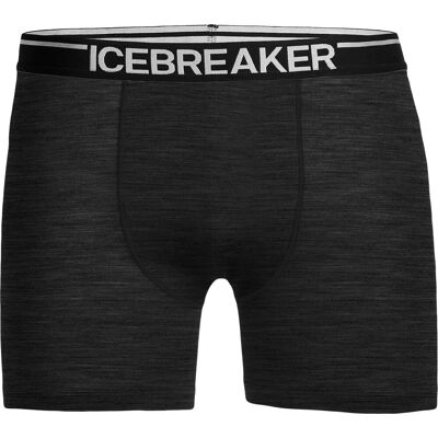 Icebreaker Men's Anatomica Boxers Jet HTHR XL Icebreaker Men's Anatomica Boxers Jet HTHR XL