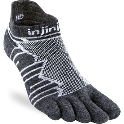 Injinji Ultra Run No-Show Wool Slate 44.5-47 Injinji Ultra Run No-Show Wool Slate 44.5-47