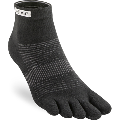 Injinji Men's Run Original Weight Mini-Crew Black M Injinji Men's Run Original Weight Mini-Crew Black M
