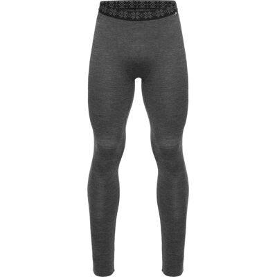 Gridarmor Men's Viks Wool Undertøy Longs Dark Greymelange L Gridarmor Men's Viks Wool Undertøy Longs Dark Greymelange L