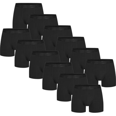 Urberg Men's Bamboo Boxers 12-Pack Black Beauty S Urberg Men's Bamboo Boxers 12-Pack Black Beauty S