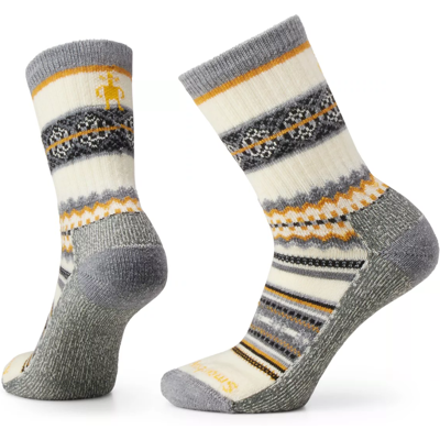 Smartwool Men's Everyday Snowed In Sweater Crew Socks Natural 34-37 Smartwool Men's Everyday Snowed In Sweater Crew Socks Natural 34-37