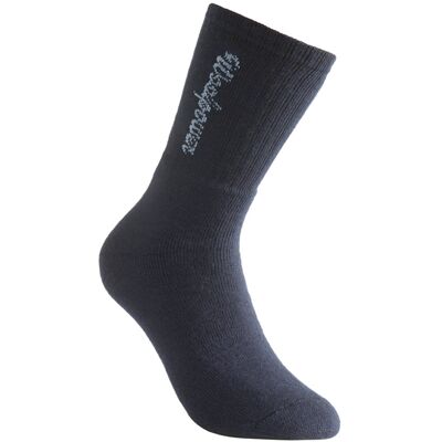 Woolpower Socks Classic Logo 400 Dark Navy 45-48 Woolpower Socks Classic Logo 400 Dark Navy 45-48