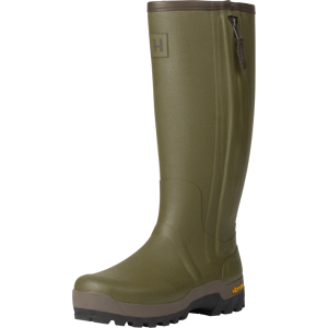 Härkila Men's Forester Zip Rubber Boot Dark Olive 42 Härkila Men's Forester Zip Rubber Boot Dark Olive 42