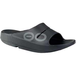 OOFOS OOahh Sport Slide Black Matrix 47 OOFOS OOahh Sport Slide Black Matrix 47