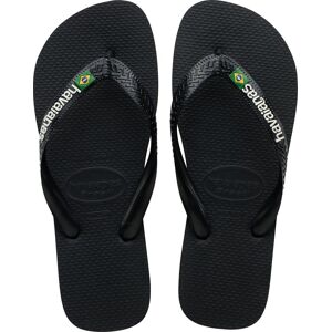 Havaianas Kids' Brazil Logo Black/black 31/32 Havaianas Kids' Brazil Logo Black/black 31/32