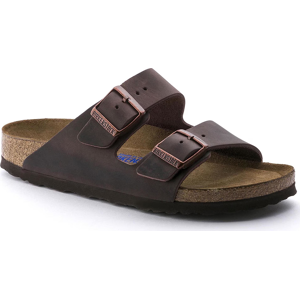 Birkenstock Arizona Oiled Nubuck Leather Soft Footbed Narrow Habana 39 Birkenstock Arizona Oiled Nubuck Leather Soft Footbed Narrow Habana 39