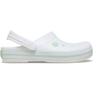 Crocs Unisex Crocband Clog White/serene Green 37-38 Crocs Unisex Crocband Clog White/serene Green 37-38
