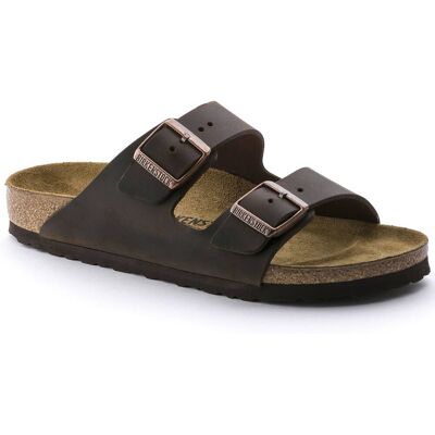 Birkenstock Arizona Oiled Leather Narrow Habana 38 Birkenstock Arizona Oiled Leather Narrow Habana 38
