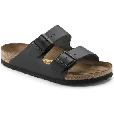 Birkenstock Arizona Natural Leather Regular Black 41 Birkenstock Arizona Natural Leather Regular Black 41