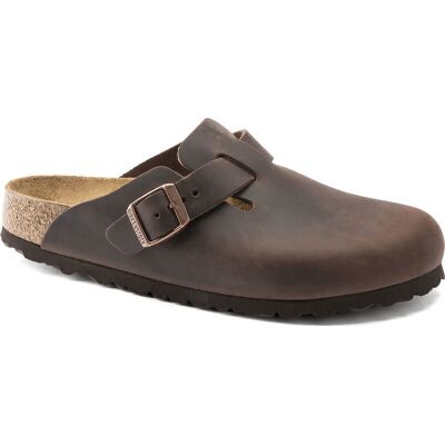 Birkenstock Boston Oiled Leather Narrow Habana 41 Birkenstock Boston Oiled Leather Narrow Habana 41